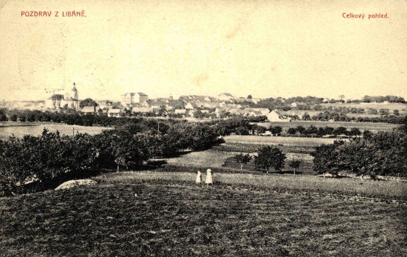 Libáň 1910